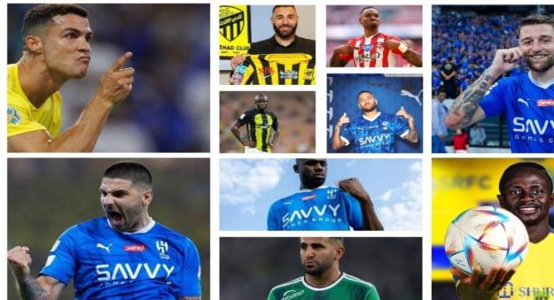 ۱۰ بازیکن پردرآمد لیگ فوتبال عربستان برای فصل جدید