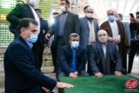 حضور دکتر احمدی‌نژاد در مرقد امام(ره) و تجدید میثاق با آرمانهای انقلاب