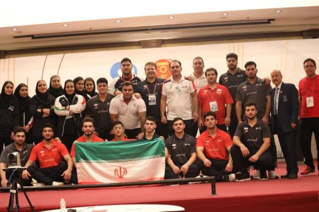 قهرمانی تیم ملی وزنه‌برداری پسران ایران در جوانان آسیا