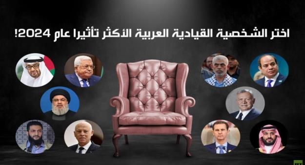 تاثیرگذارترین شخصیت عربی در نظرسنجی شبکه آرتی 