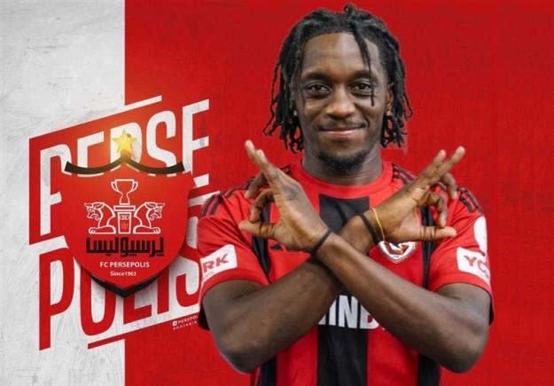 پیشنهاد ۸۰۰ هزار یورویی پرسپولیس به مهاجم کنگویی 