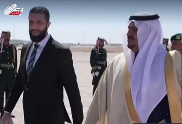  الجولانی وارد ریاض شد