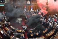 تنش در پارلمان صربستان باعث سکته مغزی قانونگذار شد