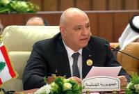  عون: بدون تشکیل کشور فلسطین، صلحی وجود نخواهد داشت