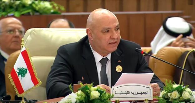  عون: بدون تشکیل کشور فلسطین، صلحی وجود نخواهد داشت