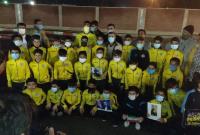  سورپرایز نوجوانان تیم باشگاه خلیج فارس و بدرقه دکتر احمدی‌نژاد در فرودگاه شیراز!