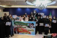  دیدار جمعی از بانوان بهاری با دکتر احمدی‌‌نژاد