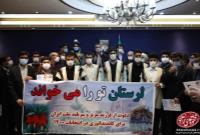  دیدار جمعی از مردم انقلابی استان لرستان با دکتر احمدی‌‌نژاد