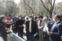 حضور جمعی از مردم انقلابی کرج در میدان ۷۲ نارمک