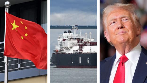 چین واردات گاز طبیعی مایع از آمریکا را متوقف کرد