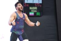 علیرضا نصیری قهرمان وزنه‌برداری جوانان جهان شد