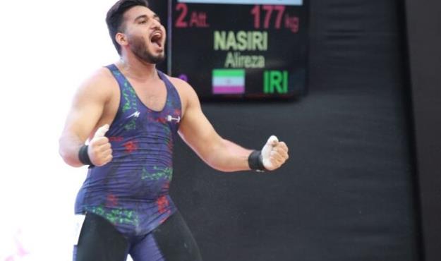 علیرضا نصیری قهرمان وزنه‌برداری جوانان جهان شد