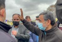 سفر دکتر احمدی‌نژاد به مشهد مقدس