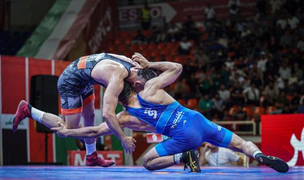 ایران قهرمان رقابت‌های کشتی آزاد جام تختی شد