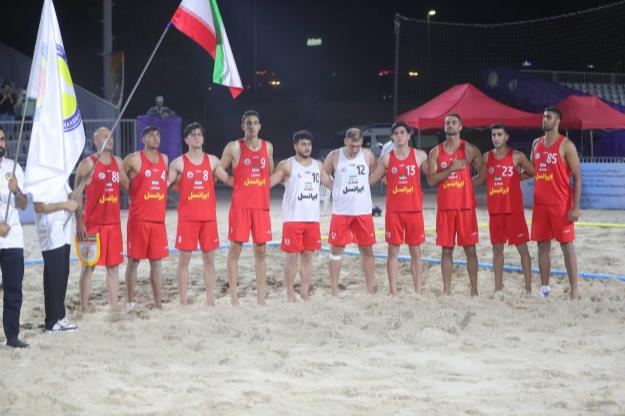 تیم ملی هندبال ساحلی ایران نایب قهرمان آسیا شد