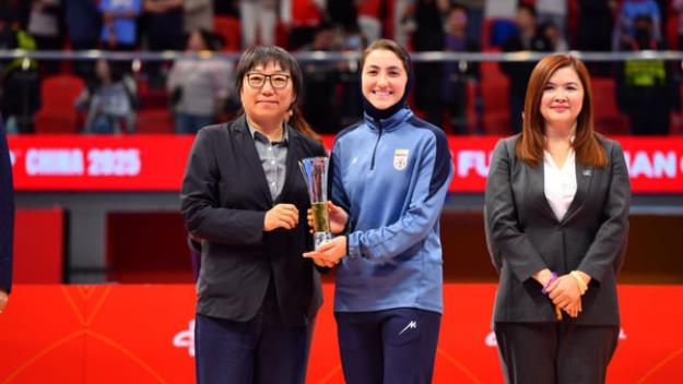 بازیکن ایران خانم گل فوتسال آسیا شد