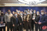  دیدار جمعی از فعالین تشکل‌های سیاسی و اجتماعی کشور با دکتر احمدی‌‌نژاد