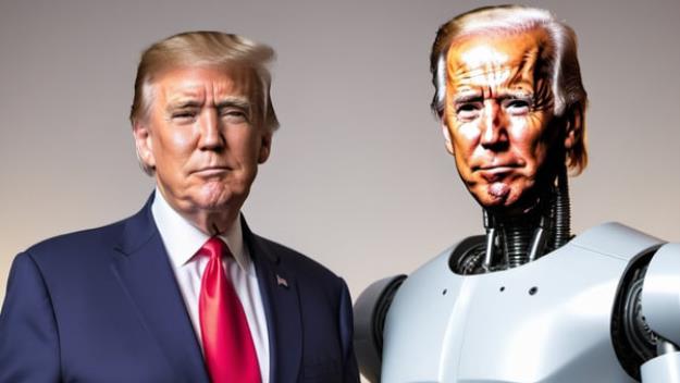  ترامپ: بایدن ربات است و ۵ سال قبل اعدام شده!