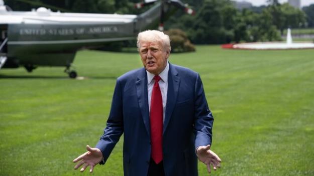  ترامپ: امروز روز بزرگی بود/حمله اسرائیل کمک می‌کند با ایران توافق کنم!