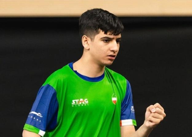 بنیامین فرجی در رده هفتم رنکینگ جوانان جهان