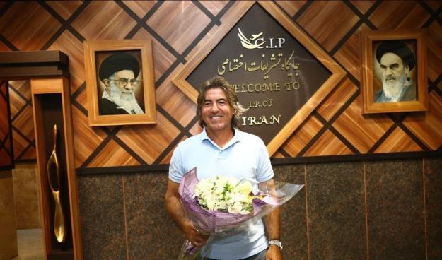 ساپینتو به تهران رسید