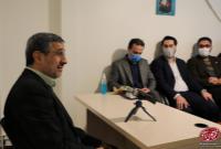 دیدار جمعی از اعضای حزب ایران جوان با دکتر احمدی‌‌نژاد