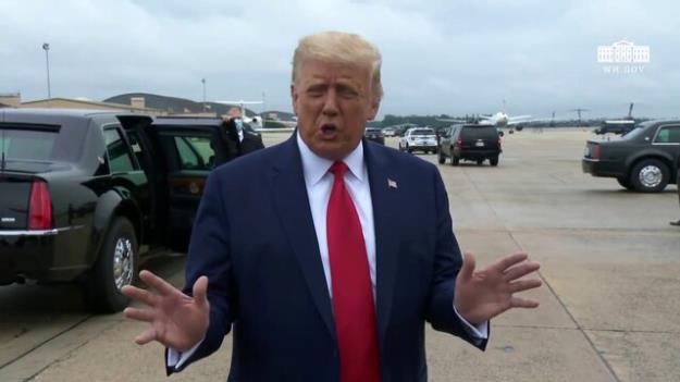  ترامپ: فکر نمی‌کنم نسل کشی در غزه اتفاق افتاده باشد!