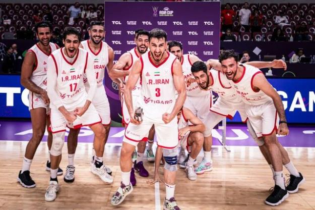 مدال برنز آسیا برای بسکتبال ایران