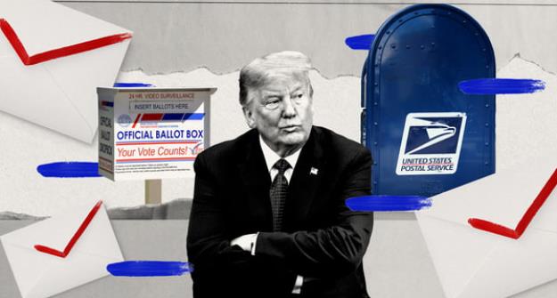 ترامپ به دنبال حذف رای‌گیری پستی در انتخابات آمریکا