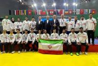 نایب قهرمانی ووشو ایران در جهان با کسب ۱۰ مدال 