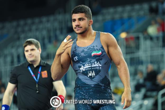 فرخی اولین طلای کشتی فرنگی را کسب کرد 