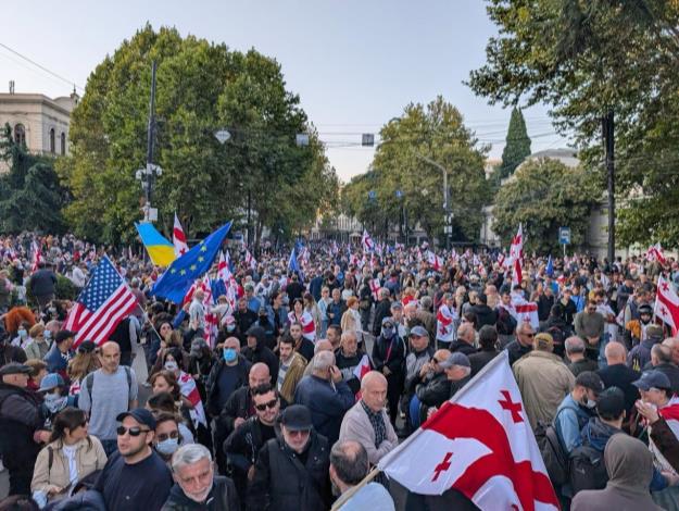 حزب حاکم گرجستان در انتخابات محلی پیروز شد