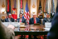  ترامپ: با ایران همکاری خواهیم کرد/ برای امضای توافق صلح به مصر می روم