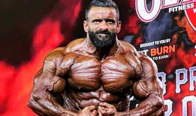 «هادی چوپان» باز هم در مستر المپیا دوم شد