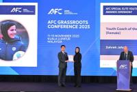 جعفری مربی زن جوان سال ۲۰۲۵ فوتبال آسیا شد