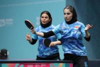  قهرمانی تیم پینگ‌پنگ زنان ایران در بازی‌های کشورهای اسلامی