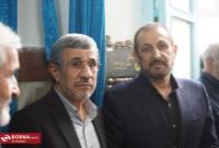 تصاویر برنا از مراسم ترحیم مرحومه «زرین احمدی نژاد» 