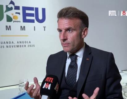  ماکرون: روسیه تنها مانع صلح در اوکراین است