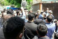 دیدار و گفتگوی جمعی از رزمی کاران با دکتر احمدینژاد در میدان ۷۲ نارمک