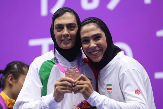 خواهران منصوریان نقره داغ شدند