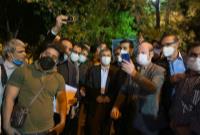 شب گذشته در میدان ۷۲ نارمک چه گذشت؟ + فیلم و تصاویر