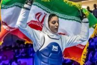 دختر تکواندو‌کار ایران قهرمان جهان شد
