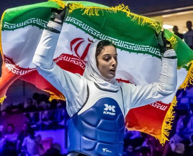 دختر تکواندو‌کار ایران قهرمان جهان شد