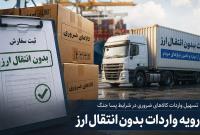 فهرست برخی اقلام ضروری مشمول ثبت سفارش بدون انتقال ارز ابلاغ شد 