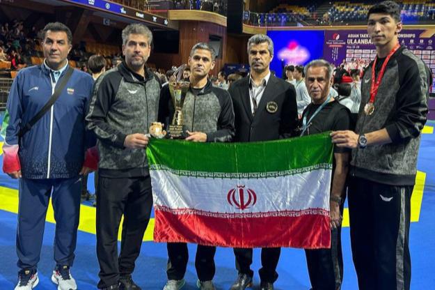 نایب قهرمانی تکواندوی ایران در آسیا