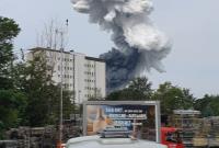 وقوع انفجار مهیب در کارخانه مواد شیمیایی در آلمان + عکس 