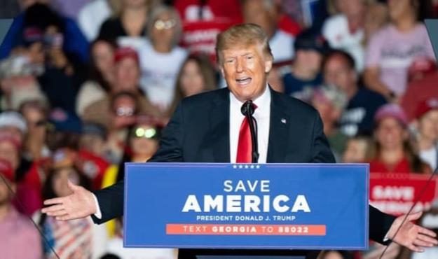  اولین گردهمایی انتخاباتی ترامپ در ایالت آیووا 