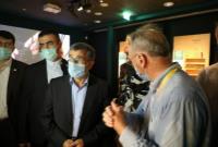 بازدید دکتر احمدی‌نژاد از پاویون ایرلند در اکسپوی دوبی