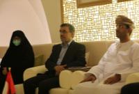  بازدید دکتر احمدی‌نژاد از پاویون عمان در اکسپوی دوبی