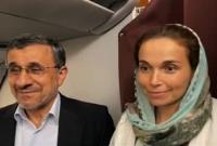  ابراز محبت مسافران پرواز دبی - تهران به دکتر احمدی‌نژاد